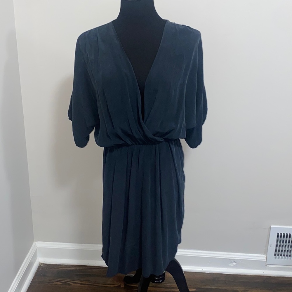 Ulloa Johnson Black Sz 10 Midi dress